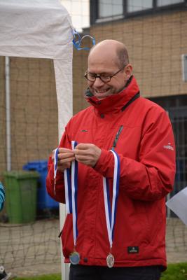 Cor Lambregts tijdens de Neelder Veldloop