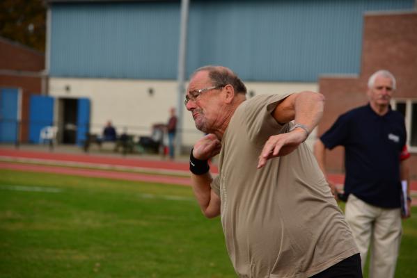 Frans de Laat, tweevoudig Nederlands Kampioen bij de mannen Masters 70+