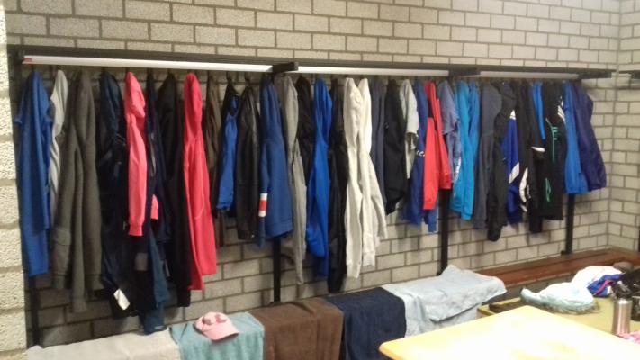 De gevonden kleding