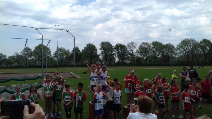 De winnende BC en mini ploeg