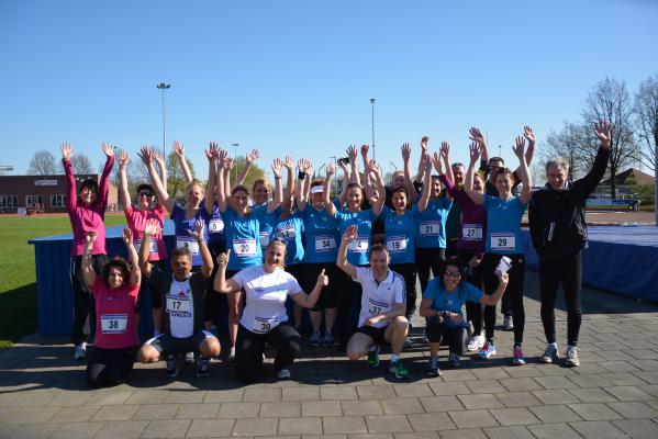 Gefixed: drie kilometer hard gelopen ! 