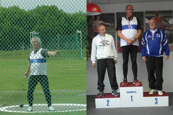 Henk van Bakel, Jan van Hooft, Frans de Laat en Jan Titulair
